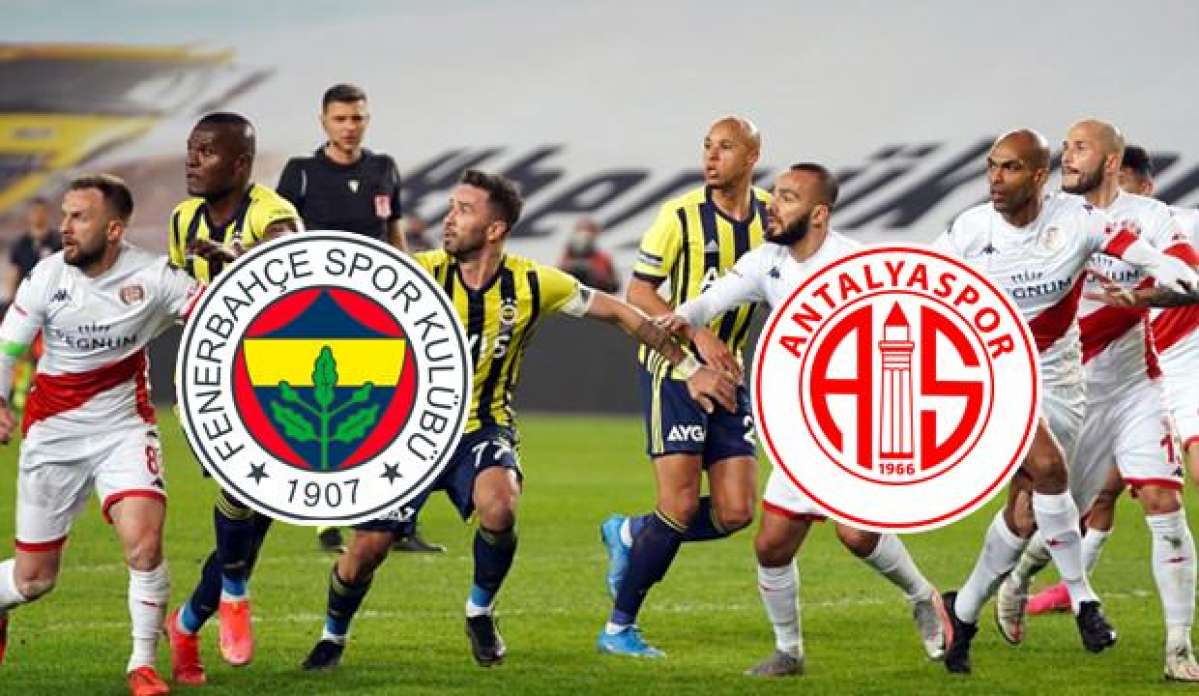 Fenerbahçe Antalyaspor maçı BeIN Sports geniş özeti ve golleri! Fenerbahçe 1 puana razı oldu!