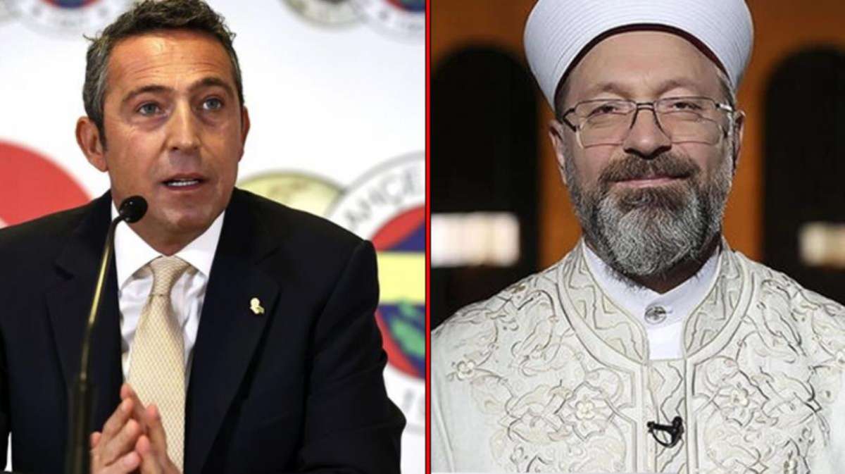 Fenerbahçe Başkanı Ali Koç, Diyanet İşleri Başkanı Ali Erbaş'a mektup yazdı