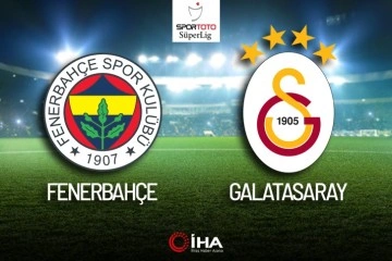 Fenerbahçe - Galatasaray Maçı Canlı Anlatım