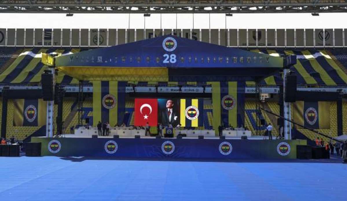 Fenerbahçe Kulübünün kongresinde gerginlik
