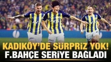 Fenerbahçe seriye bağladı! 5'te 5