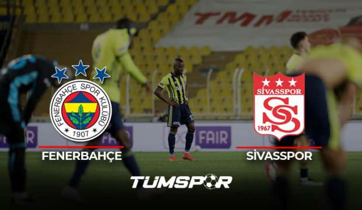Fenerbahçe Sivasspor maçı geniş özeti ve golleri (BeIN Sports) Kanarya fırsat tepti!