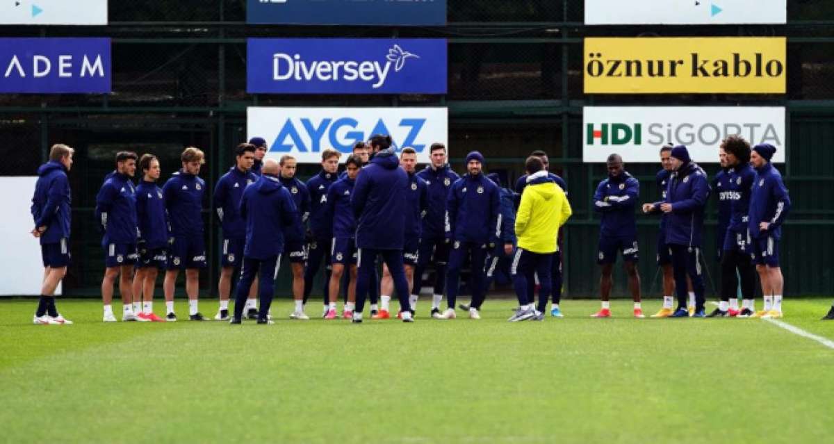 Fenerbahçe'de Denizlispor maçı hazırlıkları sürdü