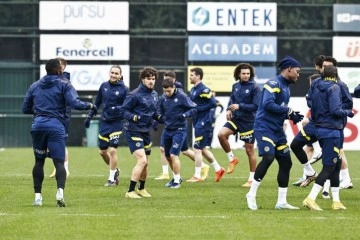 Fenerbahçe'de, Galatasaray derbisinin hazırlıkları devam etti