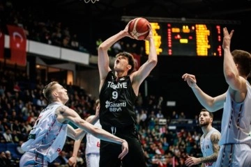 FIBA 2023 D&uuml;nya Kupası Avrupa Elemeleri: Bel&ccedil;ika: 54 - T&uuml;rkiye: 82