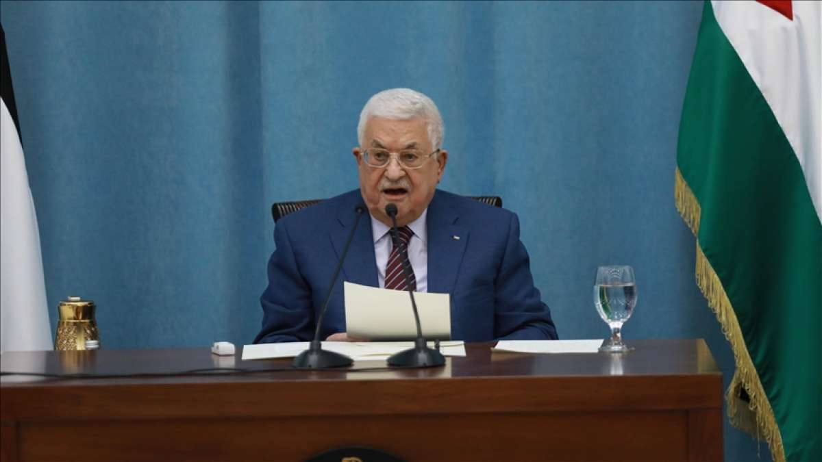 Filistin Devlet Başkanı Abbas ile ABD Dışişleri Bakanı Blinken Filistin-İsrail ateşkesini görüştü