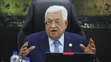 Filistin Devlet Başkanı Abbas: İsrail'e, işgaline sonuç vermesi düşüncesince birlikte sene veriyoruz