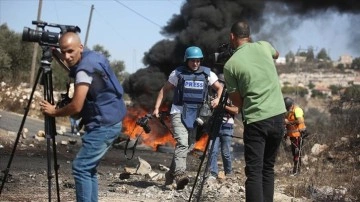 Filistinli gazeteciler İsrail'in ihlallerine karşı uluslararası koruma talep etti