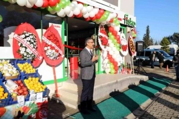 FİSKOBİRLİK'in 36. marketi Giresun'un Piraziz ilçesinde açıldı