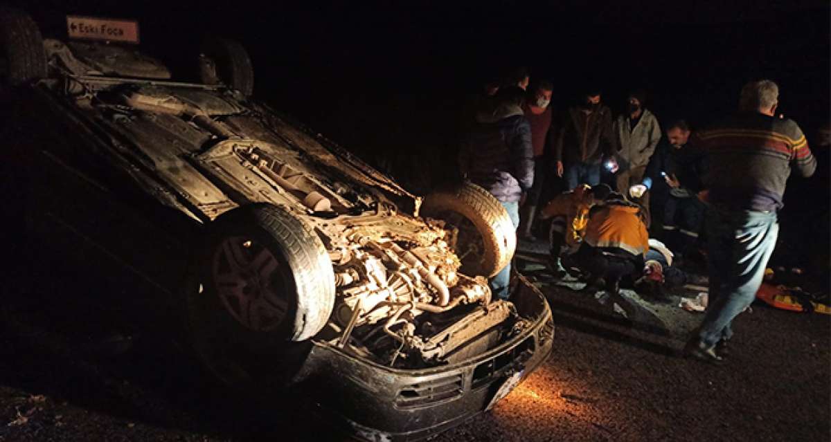 Foça'nın eski Belediye Başkanı Gökhan Demirağ trafik kazası geçirdi