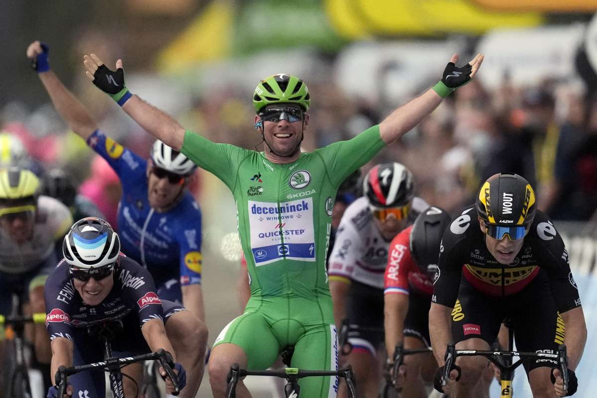 Fransa Bisiklet Turunun 13. etabını Mark Cavendish kazandı