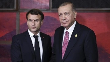 Fransa Cumhurbaşkanı Macron'dan Cumhurbaşkanı Erdoğan'a "geçmiş olsun" telefonu