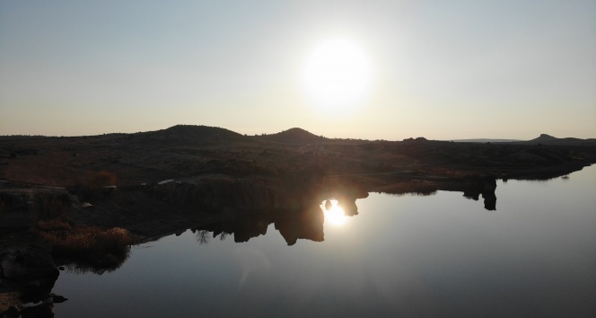Frigya'daki Emre Gölü ‘Kapadokya' olma yolunda