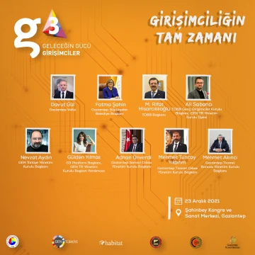 G3 Forum, girişimci ve girişimci Adaylarını Gaziantep'te buluşturuyor