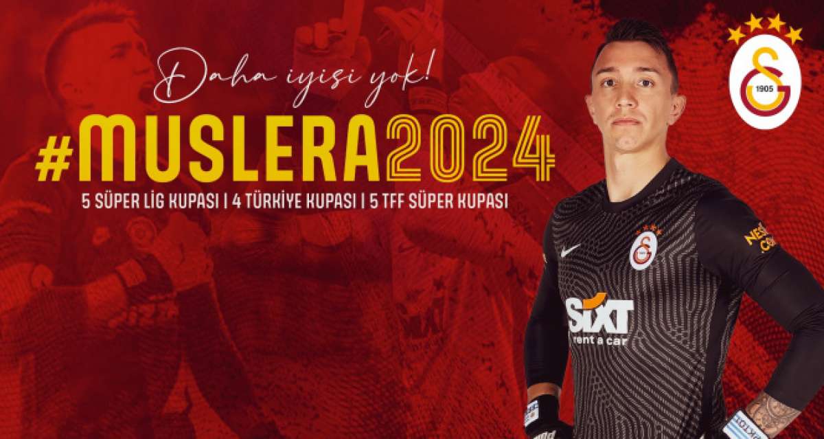 Galatasaray, Fernando Muslera'nın sözleşmesini 2024 yılına uzattı