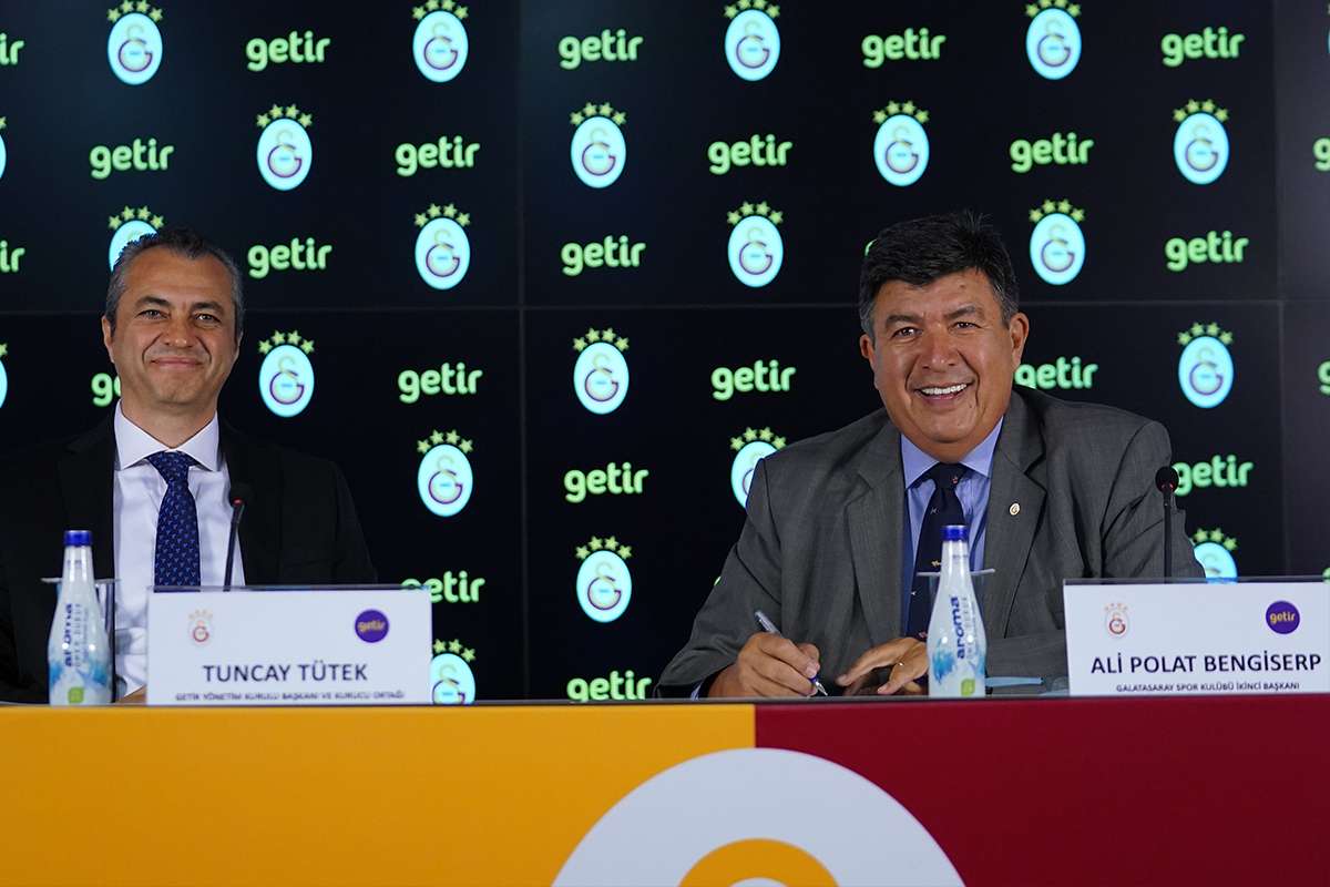 Galatasaray Futbol Takımı'nın kol sponsoru Getir oldu