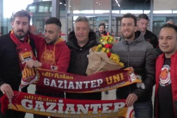 Galatasaray kafilesi Gaziantep’te