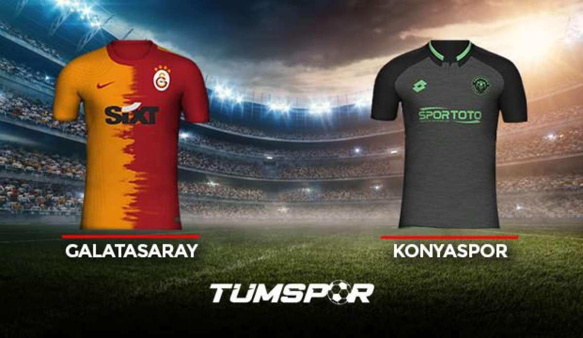 Galatasaray Konyaspor maçı ne zaman saat kaçta hangi kanalda? İşte GS Konya maçı 11'leri!