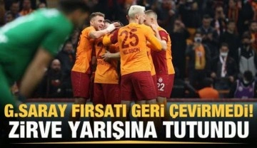Galatasaray kritik karşılaşmada güldü!