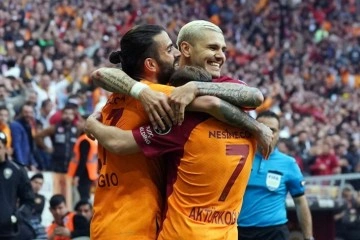 Galatasaray şampiyonluğa 1 galibiyet uzakta