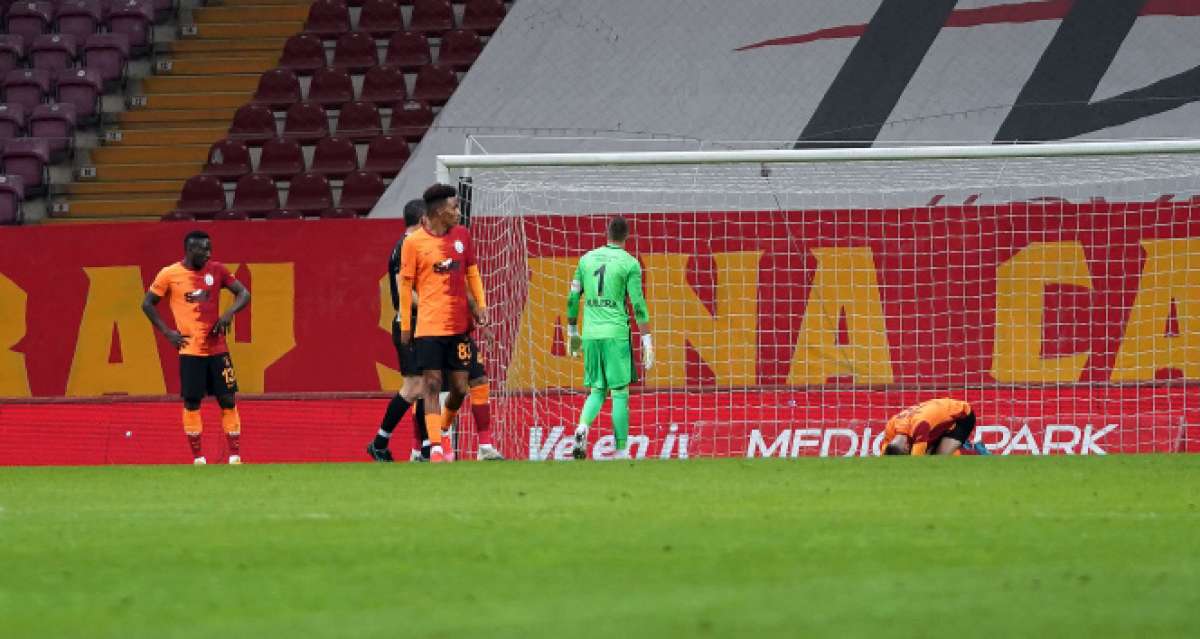 Galatasaray'ın galibiyet hasreti 3 maça çıktı