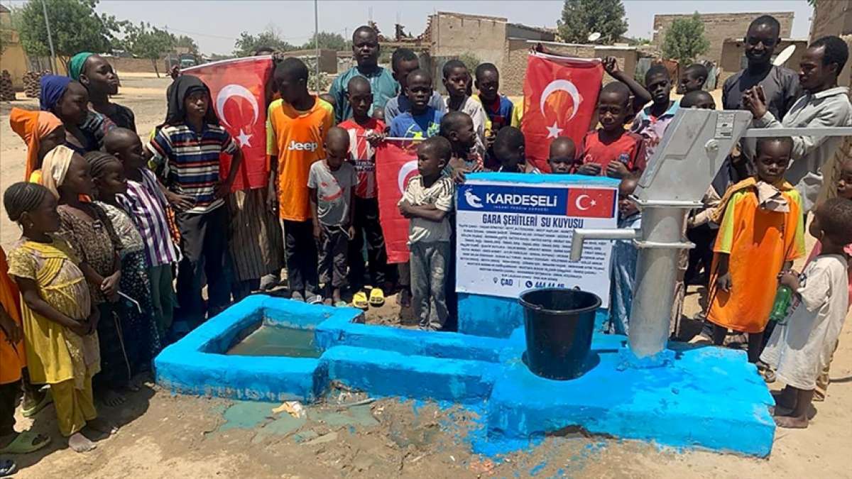 Gara şehitleri adına Çad'da su kuyusu açıldı