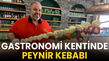 Gastronomi kentinde peynir kebabı