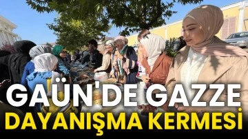 GAÜN'de Gazze Dayanışma Kermesi