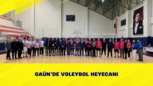 GA&Uuml;N&rsquo;de Voleybol Heyecanı