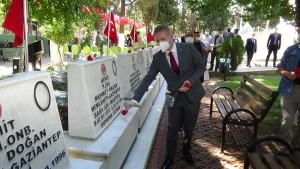 30 Ağustos'ta Gaziantepli şehitler unutulmadı