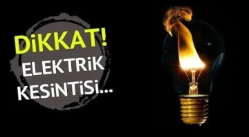 5 Kasım Cuma Günü Gaziantep Planlı Elektrik Kesintileri 