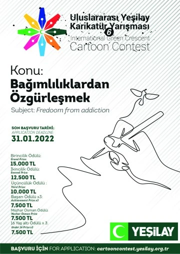 6. Uluslararası Yeşilay Karikatür Yarışması 