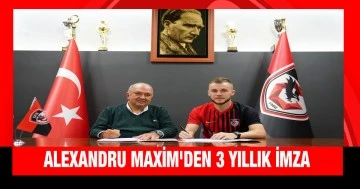 Alexandru Maxim'den 3 yıllık imza