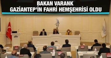 Bakan Varank Gaziantep’in Fahri Hemşehrisi oldu