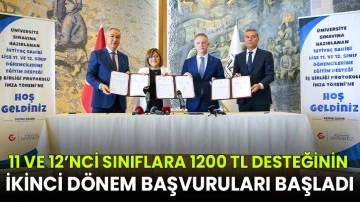 Gaziantep Büyükşehir’den 11 ve 12’nci Sınıflara 1200 TL Eğitim Desteğinin İkinci Dönem Başvuruları Başladı