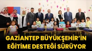 Gaziantep Büyükşehir’in eğitime desteği sürüyor
