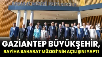 Gaziantep Büyükşehir, Rayiha Baharat Müzesi’nin Açılışını Yaptı