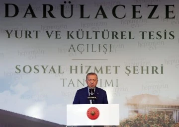 Cumhurbaşkanı Erdoğan: 'Hiç kimsenin kendisini sahipsiz hissetmeyeceği bir sistem kurduk'