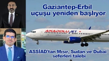 Gaziantep-Erbil uçuşları yeniden başlıyor