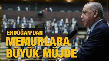Erdoğan'dan Memurlara Büyük Müjde  