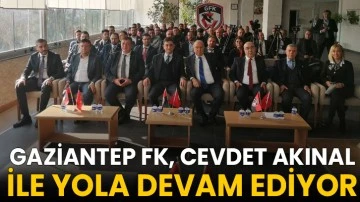 Gaziantep FK, Cevdet Akınal ile yola devam