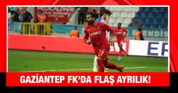 Gaziantep FK'da flaş ayrılık!