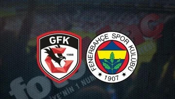 Gaziantep FK 3 - 2 Fenerbahçe Maç Sonu