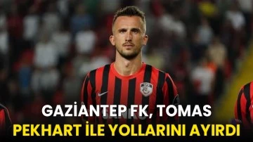 Gaziantep FK, Tomas Pekhart ile yollarını ayırdı