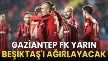 Gaziantep FK yarın Beşiktaş'ı ağırlayacak