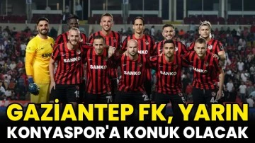 Gaziantep FK, yarın Konyaspor'a konuk olacak
