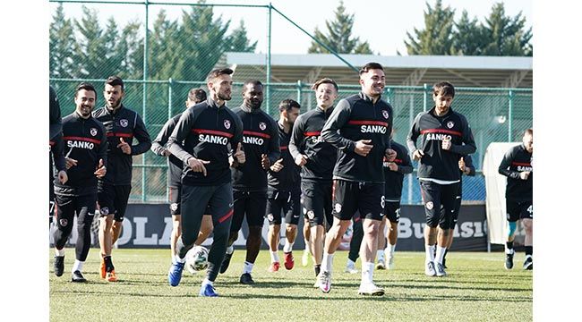  Gaziantep Futbol Kulübü Konyaspor maçı hazırlıklarına başladı