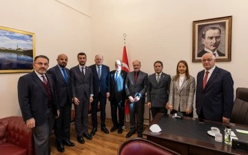 Gaziantep Milletvekilleri Çalışma ve Sosyal Güvenlik Bakanı Bilgin ile görüştü