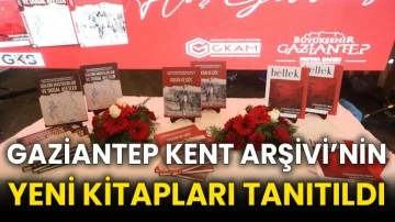 Gaziantep Kent Arşivi’nin yeni kitapları tanıtıldı