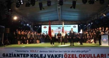 Gaziantep Kolej Vakfı’nda mezuniyet heyecanı